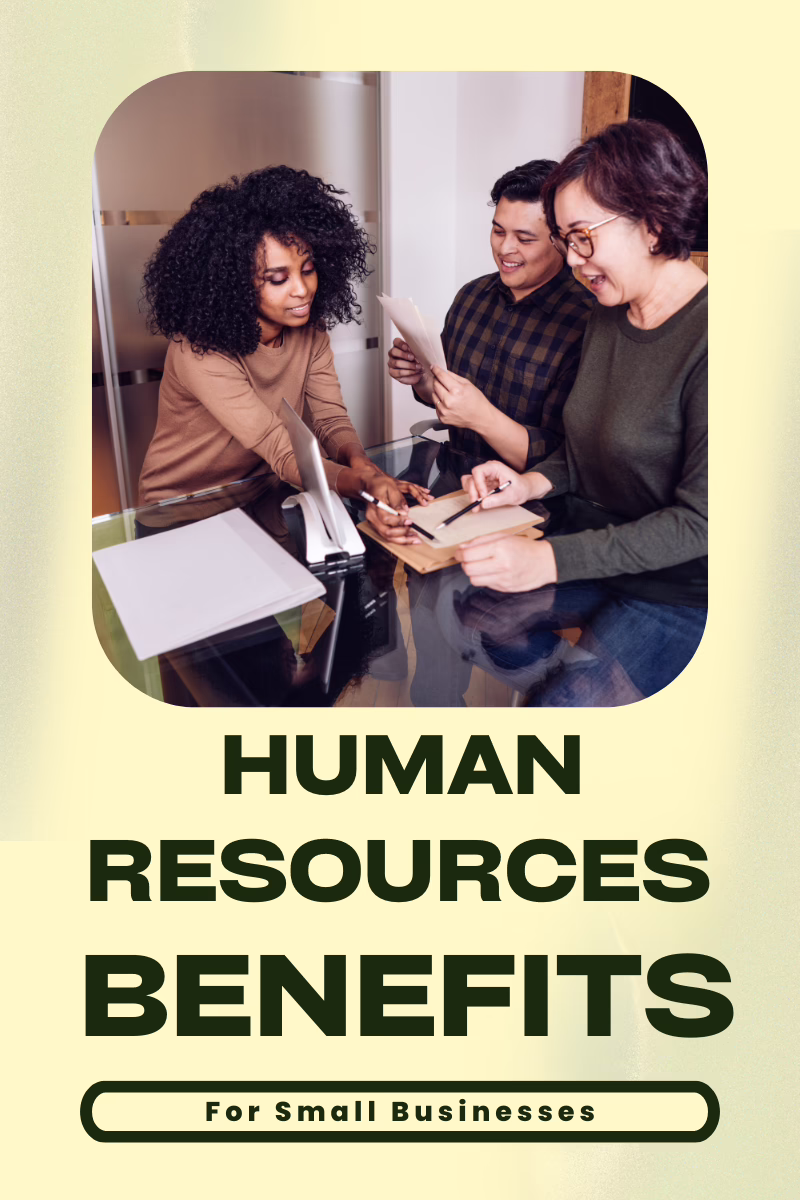 HR benefits Human Resources Benefits for small business cover image